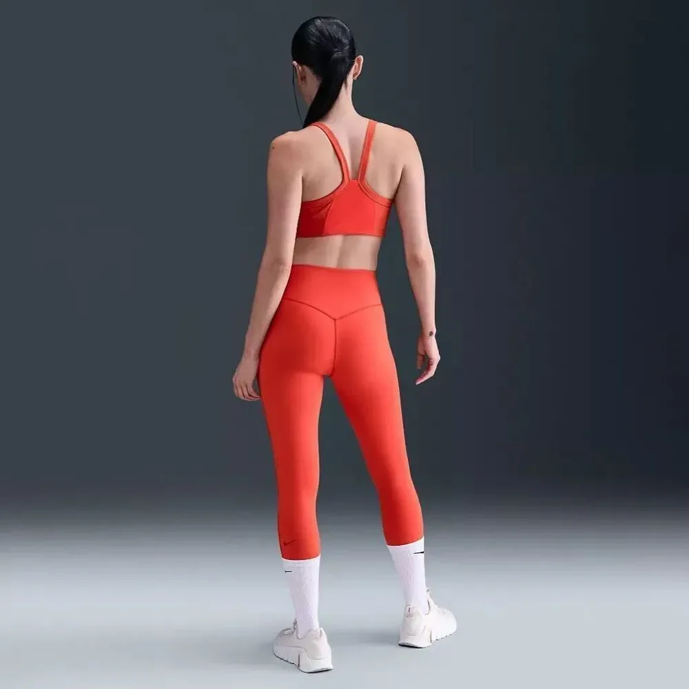 Nike Universa High-Waisted 7/8 Leggings Picante Red XXS
